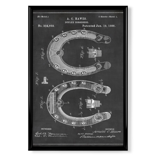 Horseshoe patent