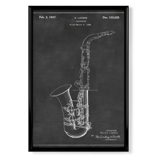 Saxophon patent