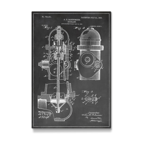 Galerie-Print "Hydrant patent" 30x20 cm artboxONE