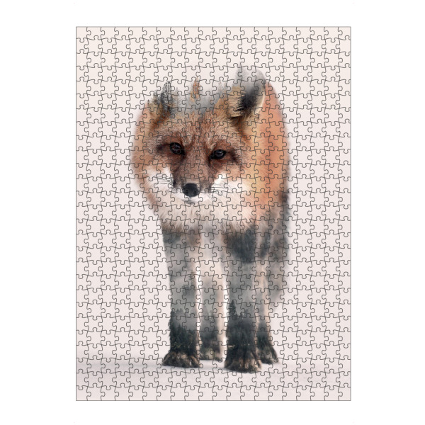 Puzzle Ravensburger "Hondo Kitsune" artboxONE - Natur,Tiere,Fiktion