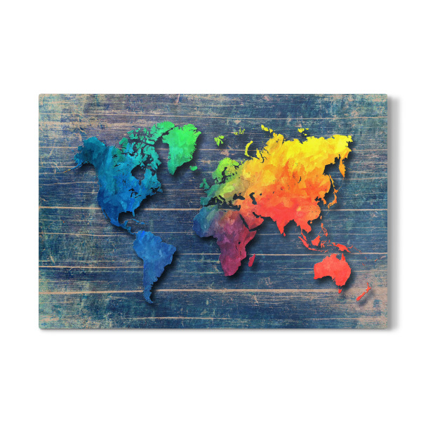 Galerie-Print "World map 20" 30x20 cm artboxONE