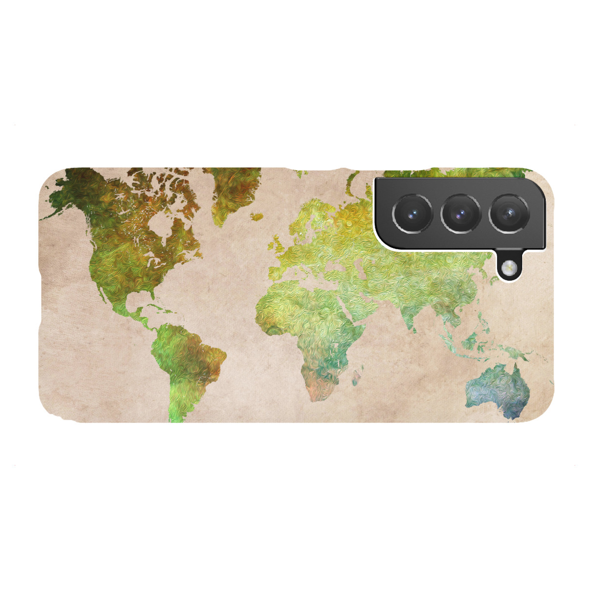 Samsung Galaxy "World map 17 green" Premium-Case Handyhülle artboxONE