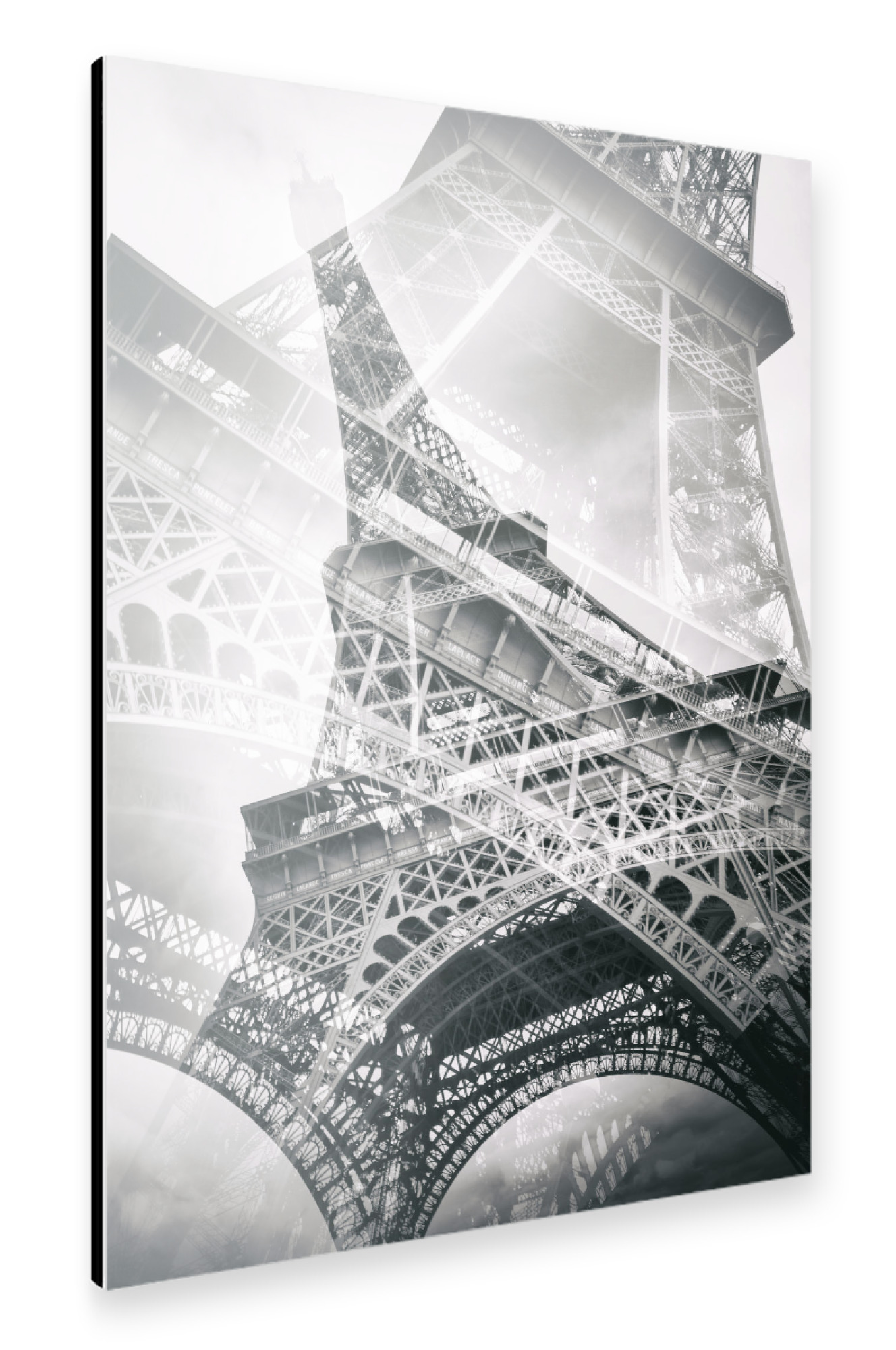Alu-Dibond "Der doppelte Eiffelturm" 30x20 cm artboxONE