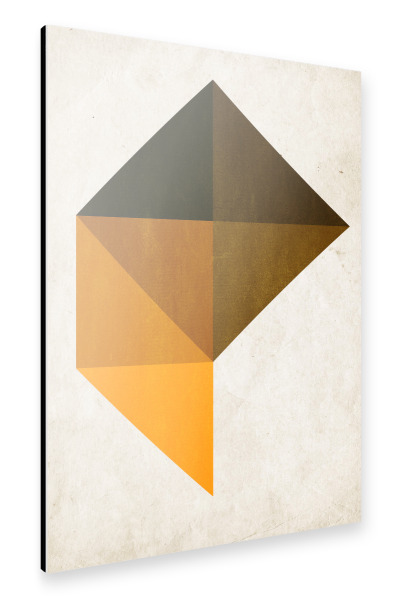 Alu-Dibond "Trapez No 9" 30x20 cm artboxONE
