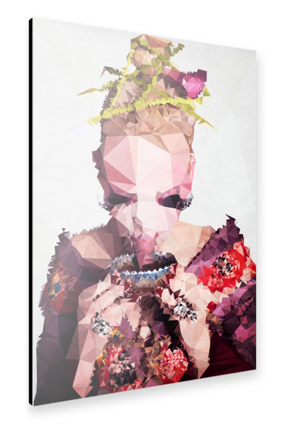 Alu-Dibond "The Geisha" 30x20 cm artboxONE