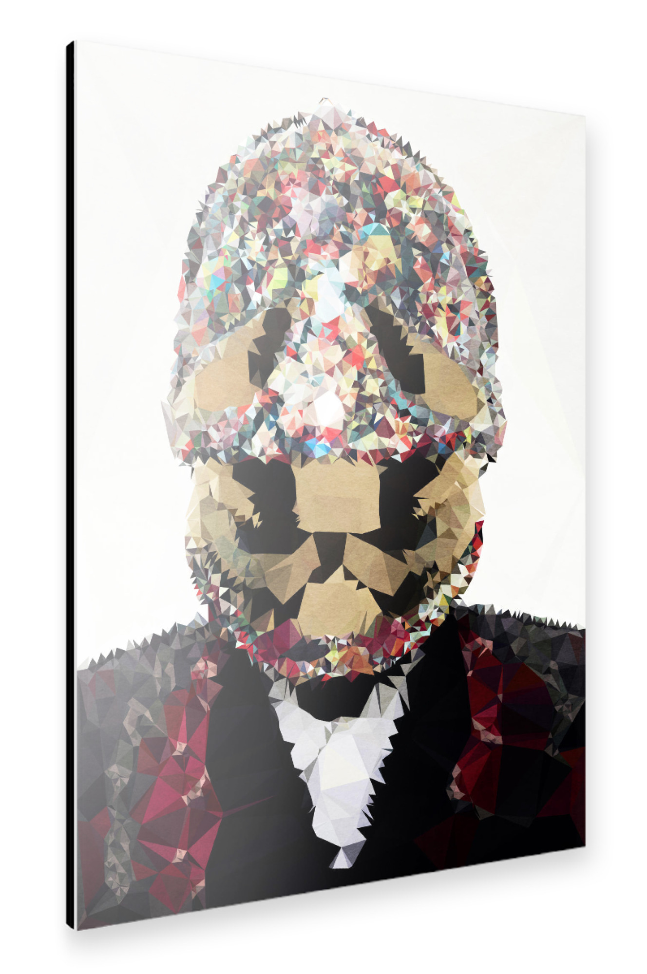 Alu-Dibond "Flower Helmet" 75x50 cm artboxONE