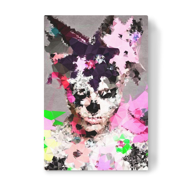 Leinwandbild "Carneval" artboxONE - Abstrakt,Menschen - Karneval,Kostüm,Kostümiert,Paradiesvogel