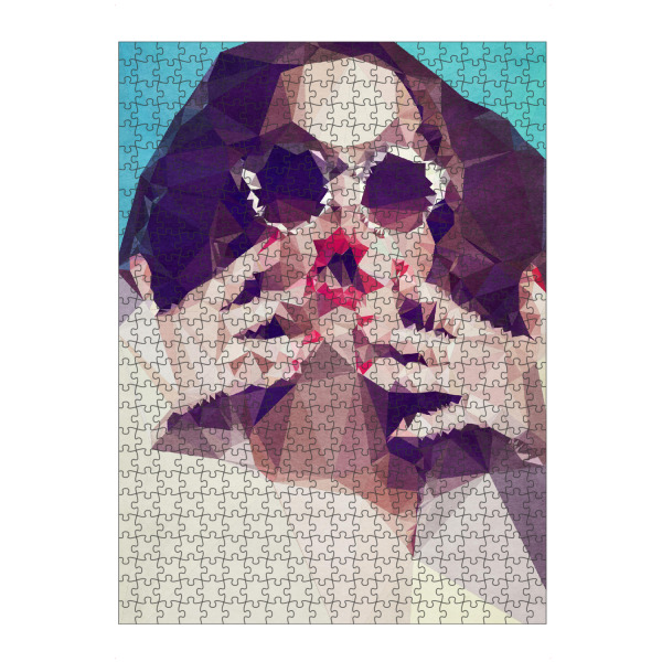 artboxONE Puzzle "Ooooooops!" artboxONE - Abstrakt,Menschen - Frau,Sonnenbrille,Sunglasses,Ruf,Ausruf,Hände - Bild frau