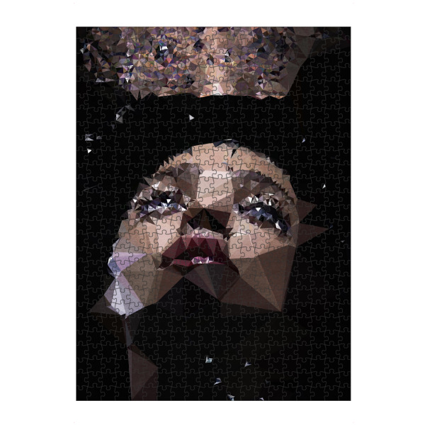 artboxONE Puzzle "Drowning" artboxONE - Abstrakt,Menschen - Frau,Ertrinken,Ertrinken,Gesicht - Bild Frau