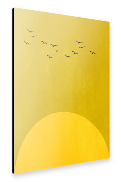 Alu-Dibond "Sonnentanz" 30x20 cm artboxONE