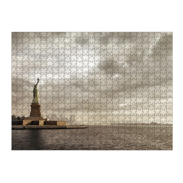 artboxONE Puzzle "The Lady Lightens The Sky" artboxONE - Städte,Städte / New York,Natur,Reise,Architektur