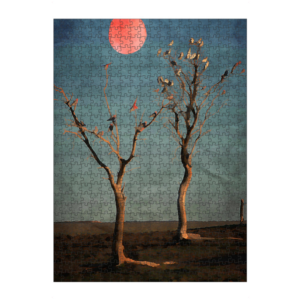 artboxONE Puzzle "1001 Moons" artboxONE - Abstrakt,Geometrie