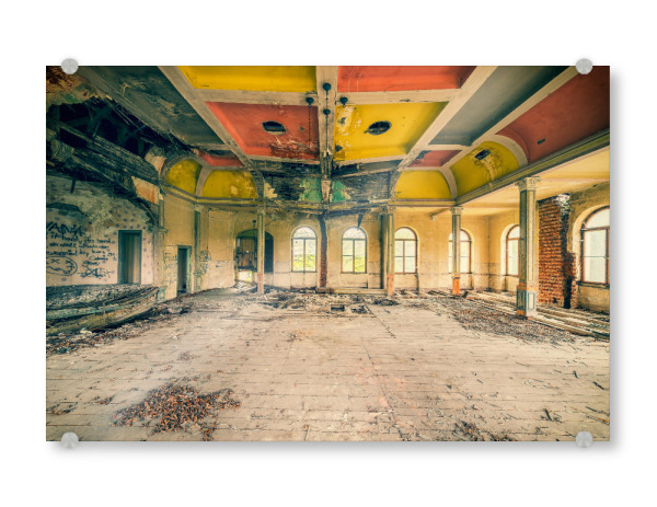 Acrylglasbild "Letzter Tanz" artboxONE - Architektur,Stillleben