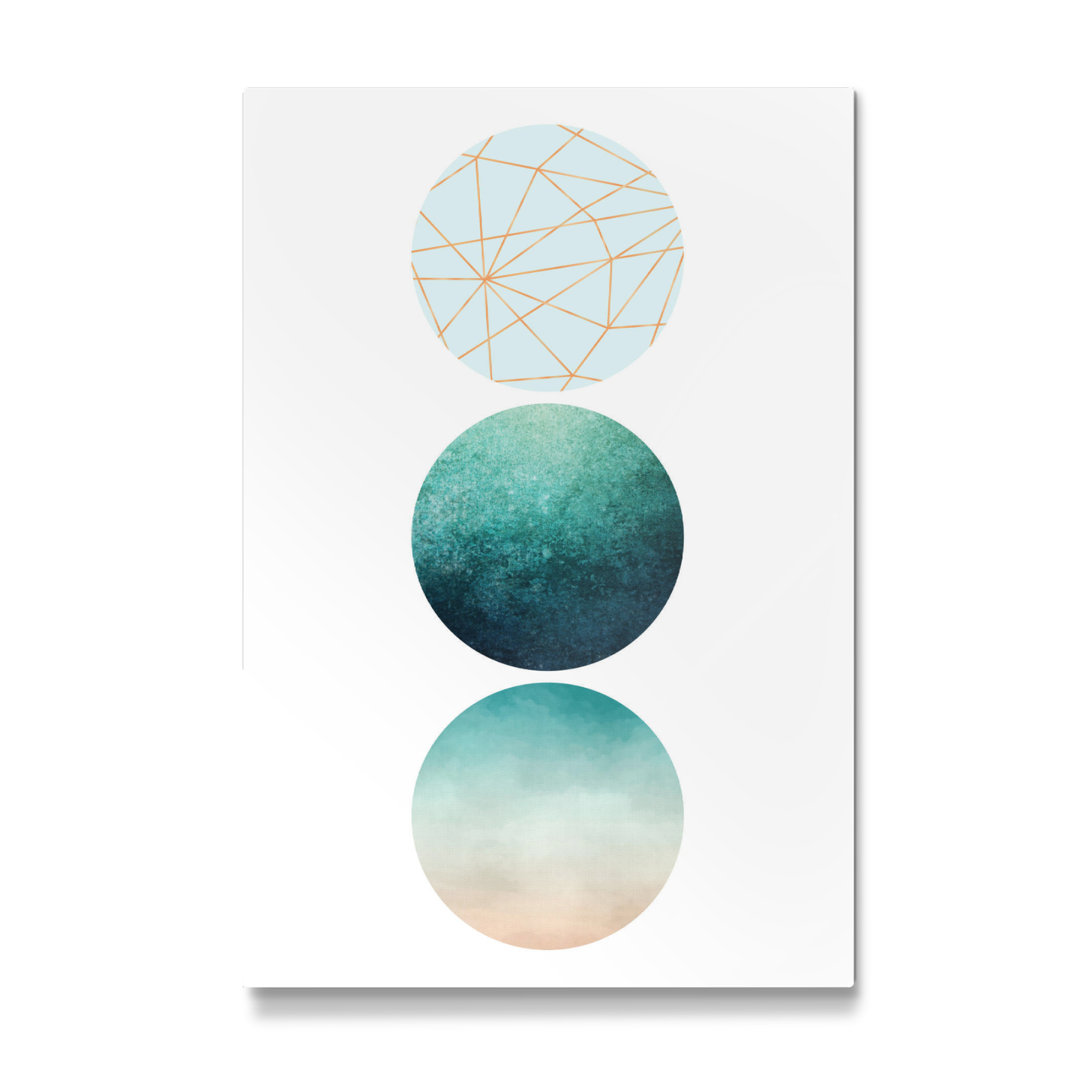 Galerie-Print "Geo Circles" 75x50 cm artboxONE
