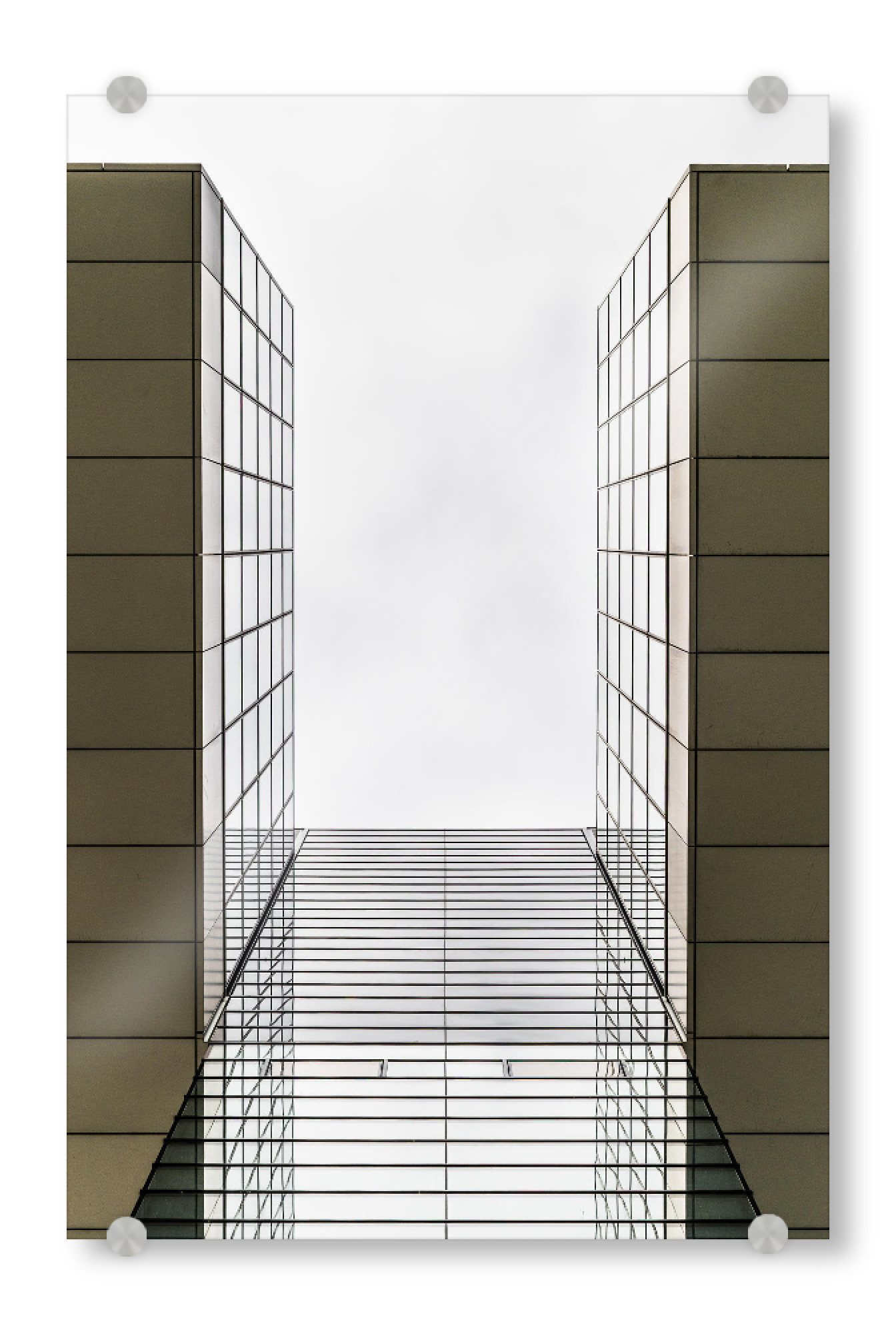 Acrylglasbild "Rheinauhafen III" artboxONE - Städte,Schwarzweiß - Architektur,Köln,Cologne,Rheinauhafen