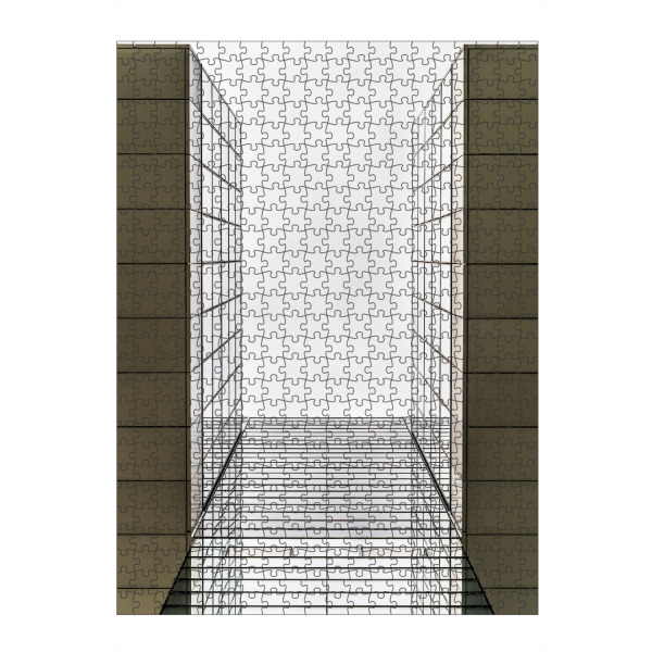 Puzzle Ravensburger "Rheinauhafen III" artboxONE - Städte,Schwarzweiß - Architektur,Köln,Cologne,Rheinauhafen - Bild Architektur