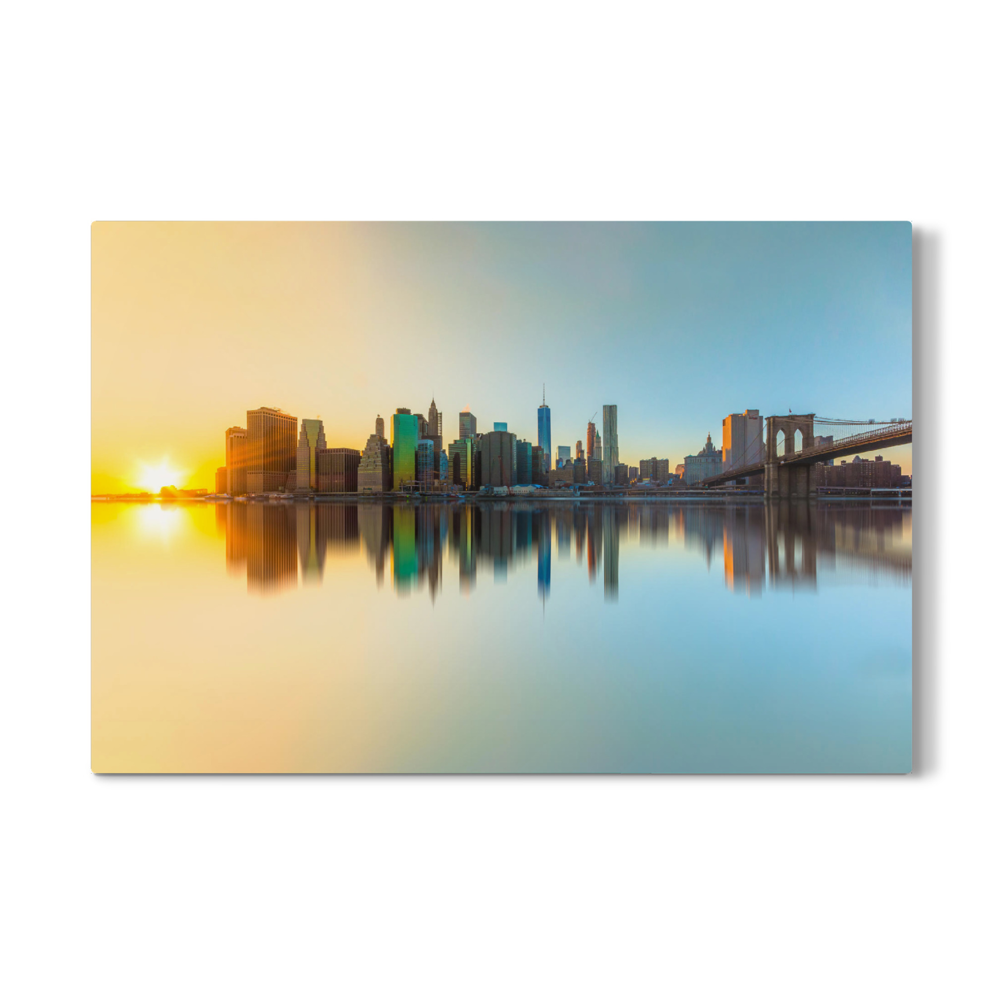 Galerie-Print "Golden Sunset Reflection" 75x50 cm artboxONE