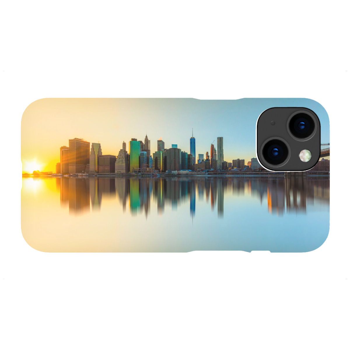 "Golden Sunset Reflection"für iPhone - Premium-Case Handyhülle artboxONE