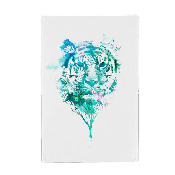 Holzbild "Tiger tree" artboxONE - Natur,Tiere - Tiger,Tree,Wild,Baum