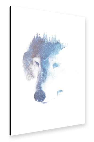 Alu-Dibond "Through many storms" 30x20 cm artboxONE
