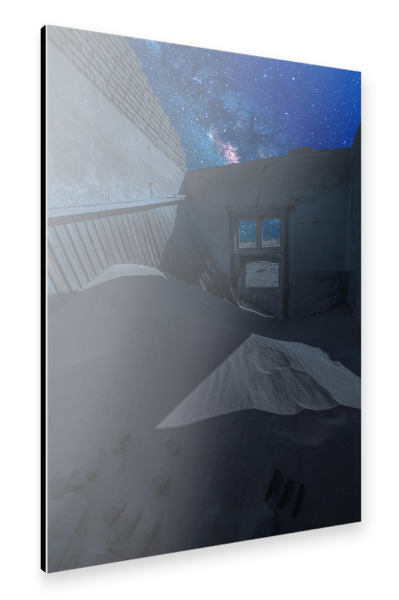 Alu-Dibond "Night room" 30x20 cm artboxONE