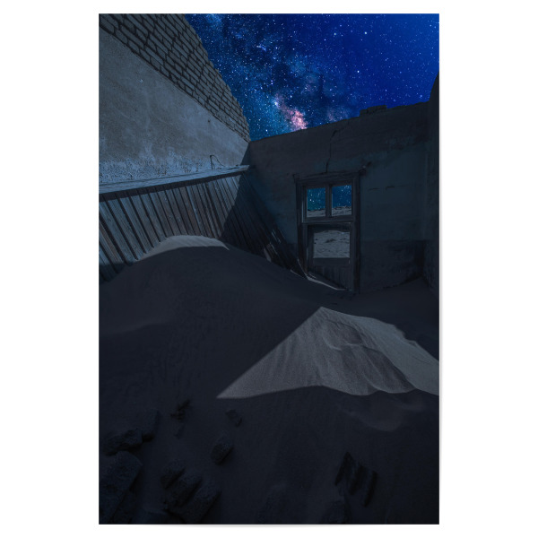 Poster 30x20 cm "Night room" artboxONE - Städte,Natur,Reise,Abstrakt,Architektur,Stillleben,Reise / Länder,Fiktion