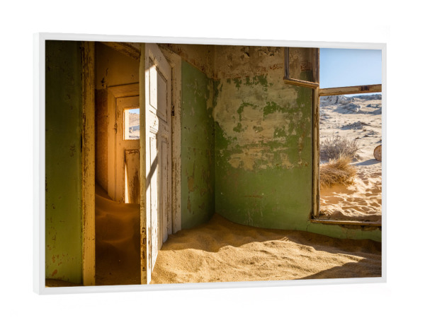 Poster mit weißem Rahmen "Reception room" artboxONE - Städte,Natur,Reise,Abstrakt,Architektur,Stillleben,Reise / Länder,Fiktion