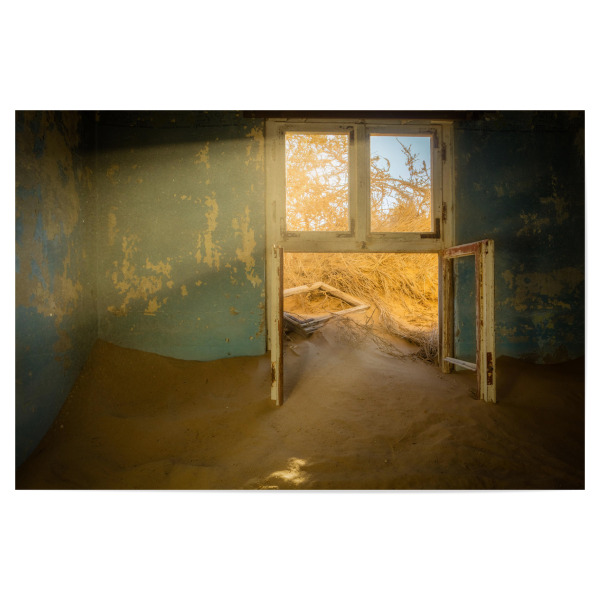 Poster "Blue lobby" artboxONE - Städte,Natur,Reise,Abstrakt,Architektur,Stillleben,Reise / Länder