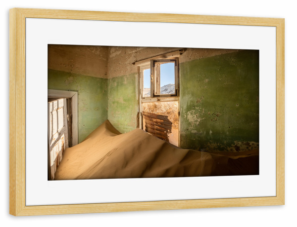 Poster mit Rahmen kiefer "Master bedroom" artboxONE - Städte,Natur,Reise,Abstrakt,Architektur,Stillleben,Reise / Länder,Fiktion