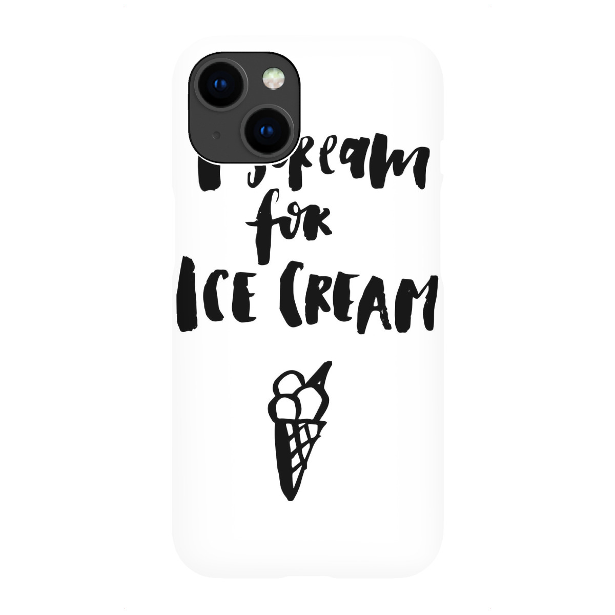 iPhone "I Scream For Ice Cream" Premium-Case Handyhülle artboxONE