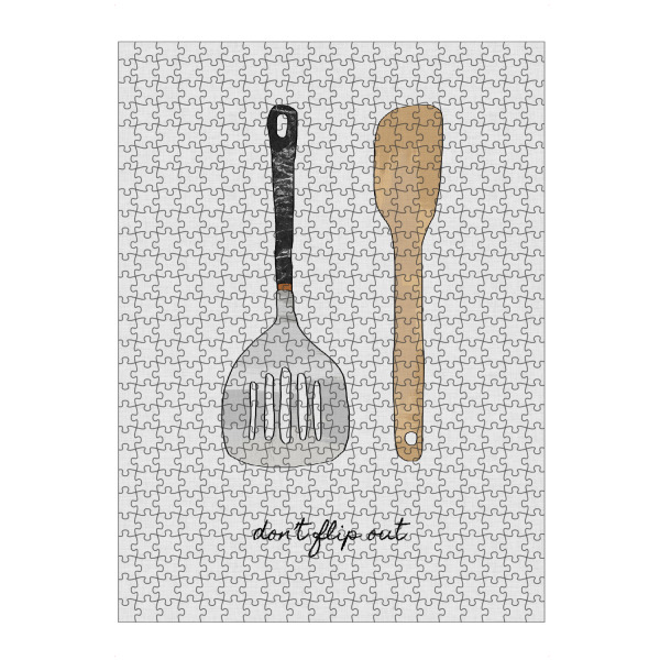 artboxONE Puzzle "Don't Flip Out" artboxONE - Typografie,Essen & Trinken,Lustig