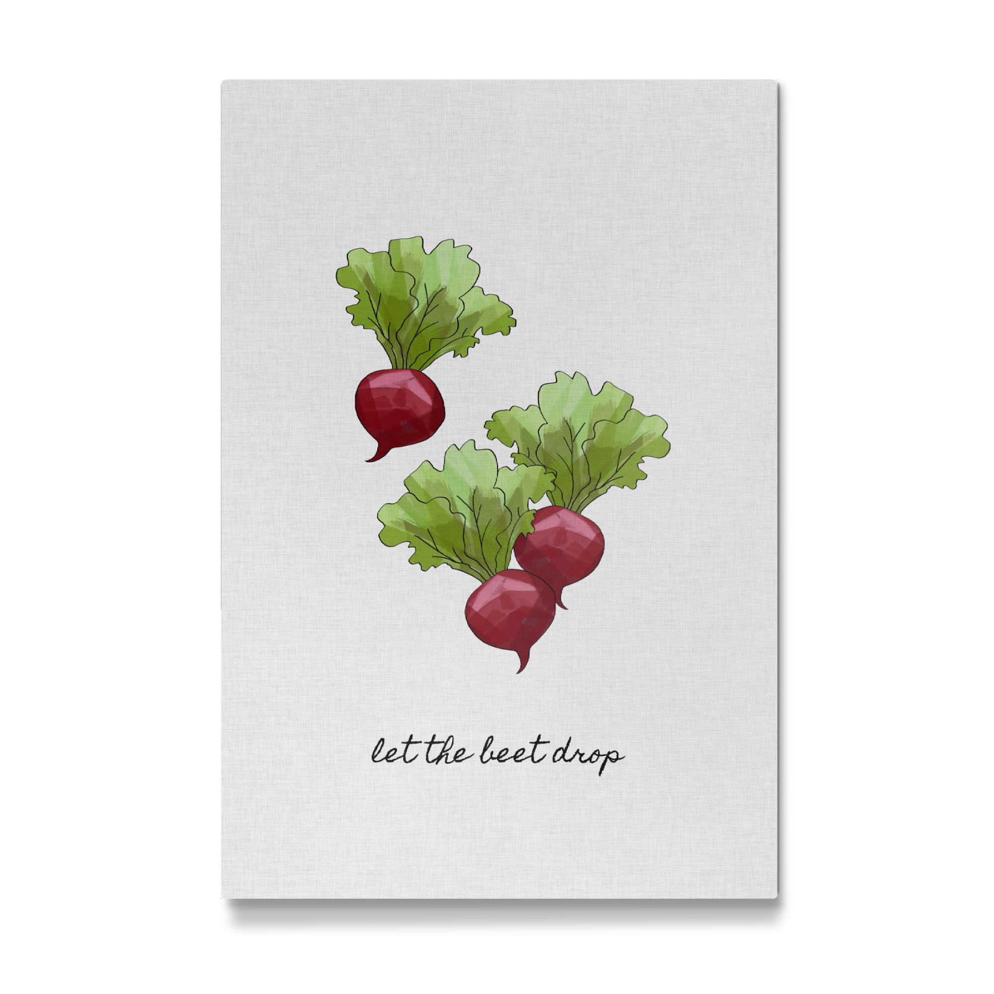 Galerie-Print "Let the Beet Drop" 30x20 cm artboxONE