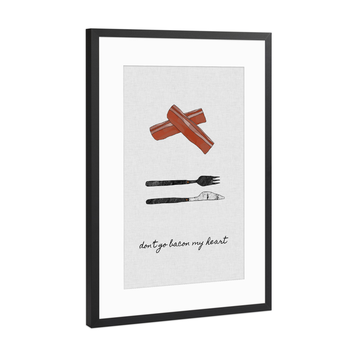 Purchase The Don T Go Bacon My Heart As A Frame At Artboxone Image