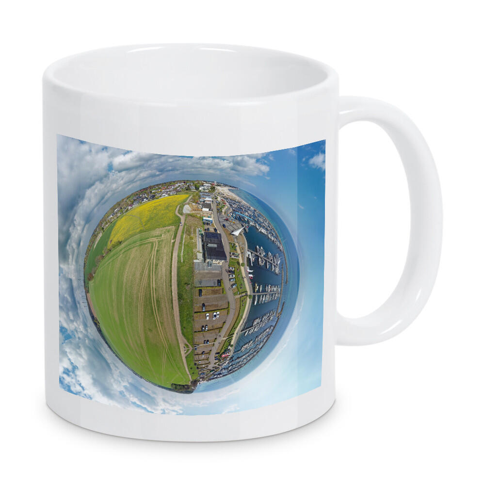 Tasse "Grömitz - Yachthafen; low" artboxONE - Städte,Reise,Architektur,Reise / Strand und Meer,Städte / Weitere