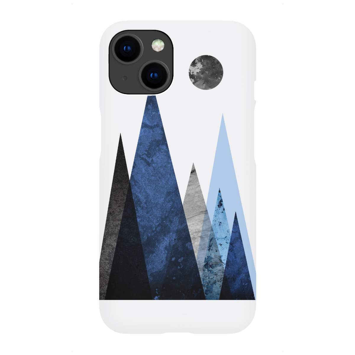 "Nordic Mountain Scene 2"für iPhone - Premium-Case Handyhülle artboxONE