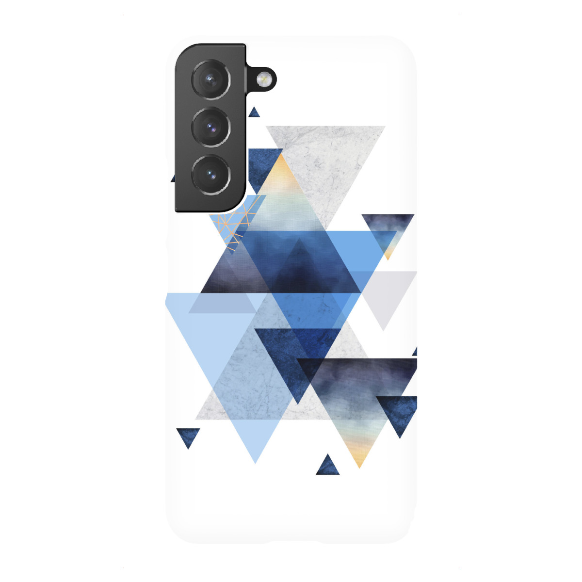 "Geometric Blue Arrangement"für Samsung Galaxy - Premium-Case Handyhülle artboxONE