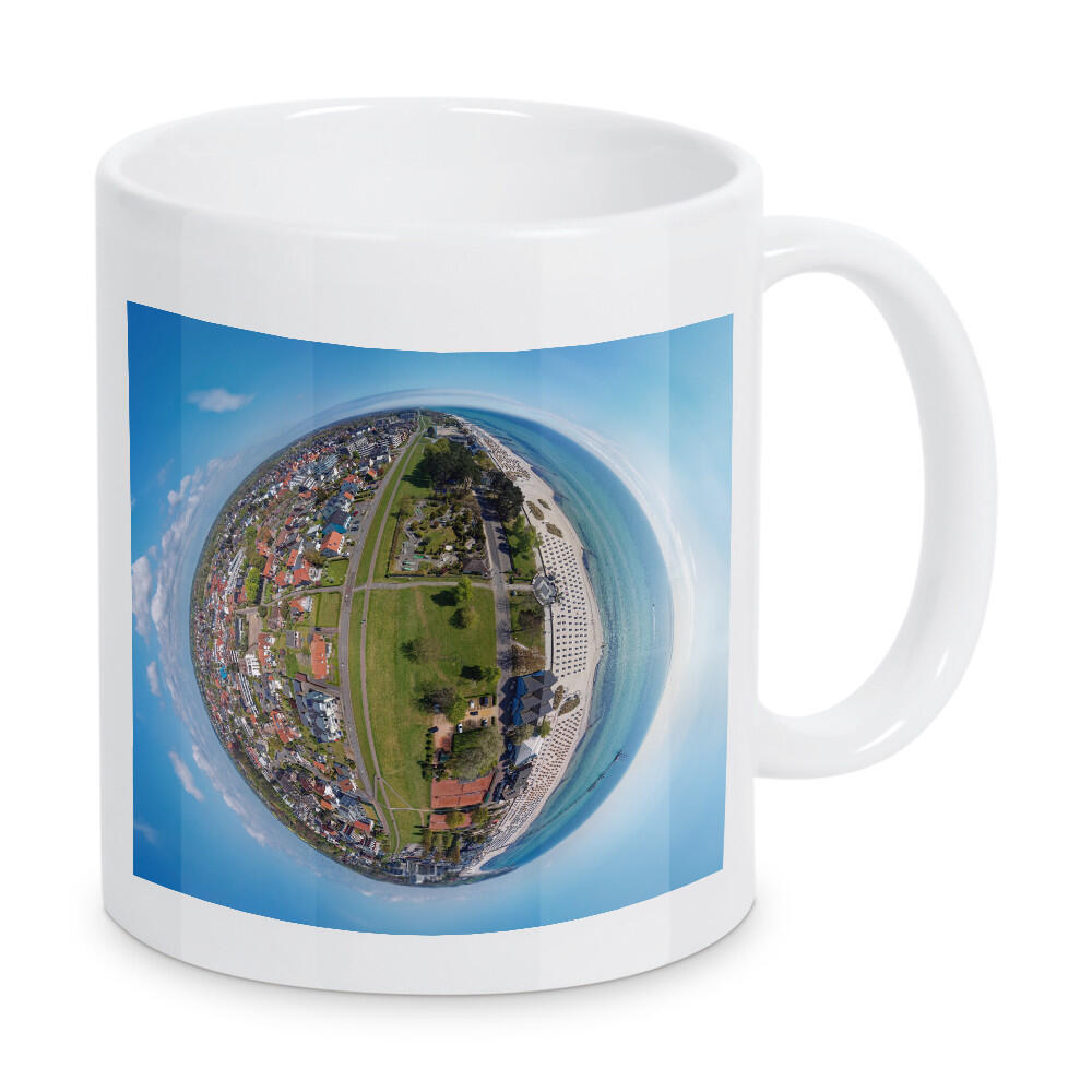 Tasse "Grömitz Minigolf &Tennisplatz" artboxONE - Städte,Natur,Reise,Architektur,Reise / Strand und Meer
