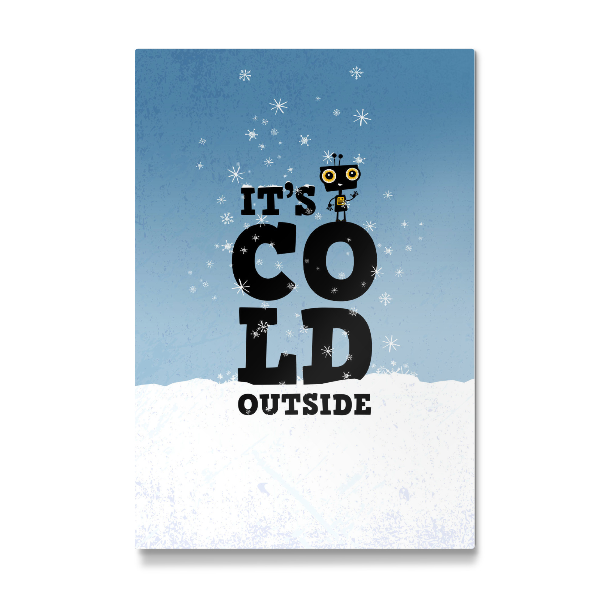 Galerie-Print "It's cold outside" 30x20 cm artboxONE