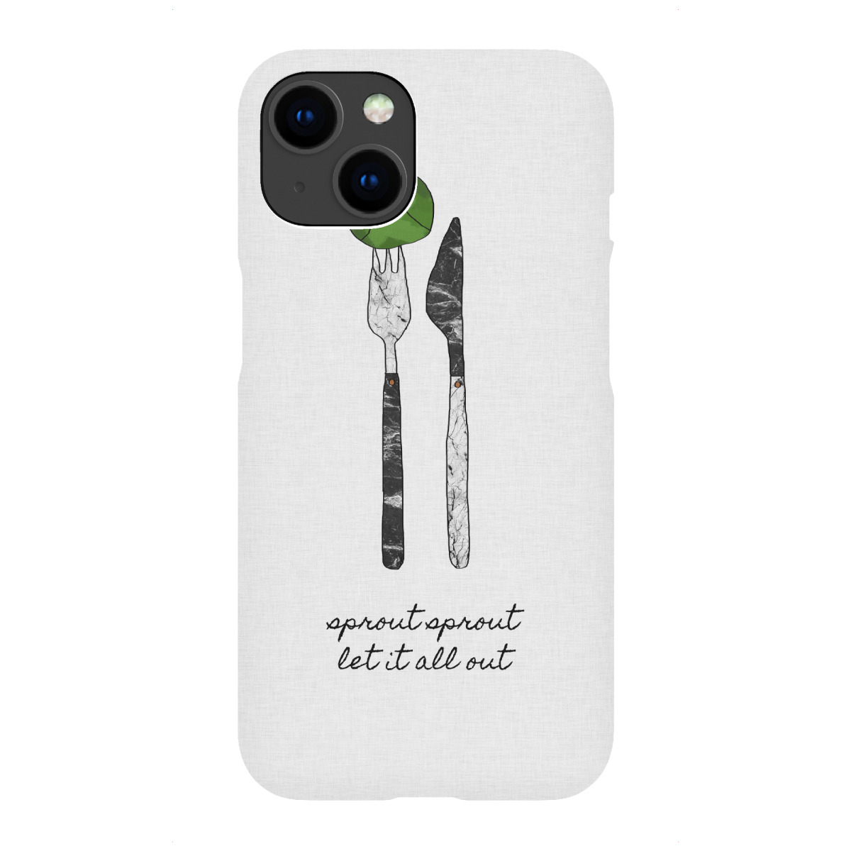 iPhone "Sprout Sprout Let it All Out" Premium-Case Handyhülle artboxONE