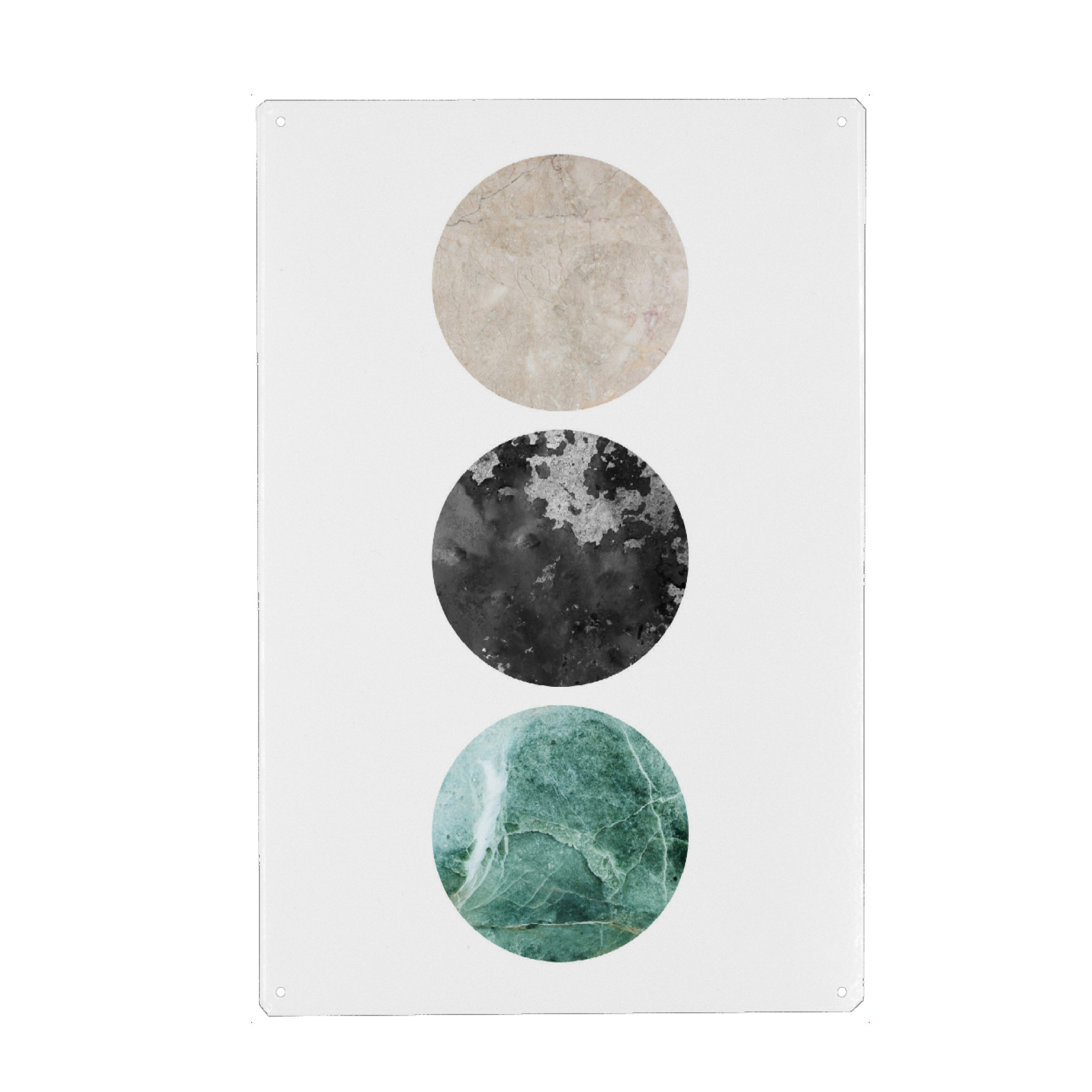 Holzbild "Minimalist Circles" artboxONE - Geometrie
