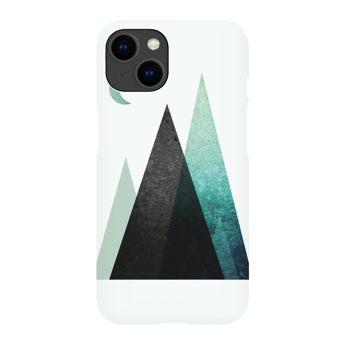 iPhone "Nordic Mountain Range" Premium-Case Handyhülle artboxONE