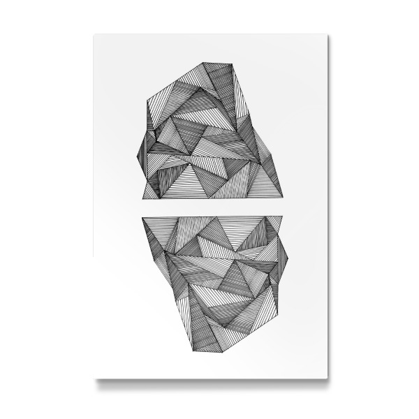 Galerie-Print "Geo Berg I" 30x20 cm artboxONE