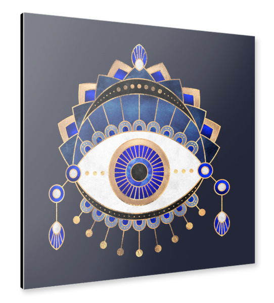 Alu-Dibond "Blue Eye" 30x30 cm artboxONE