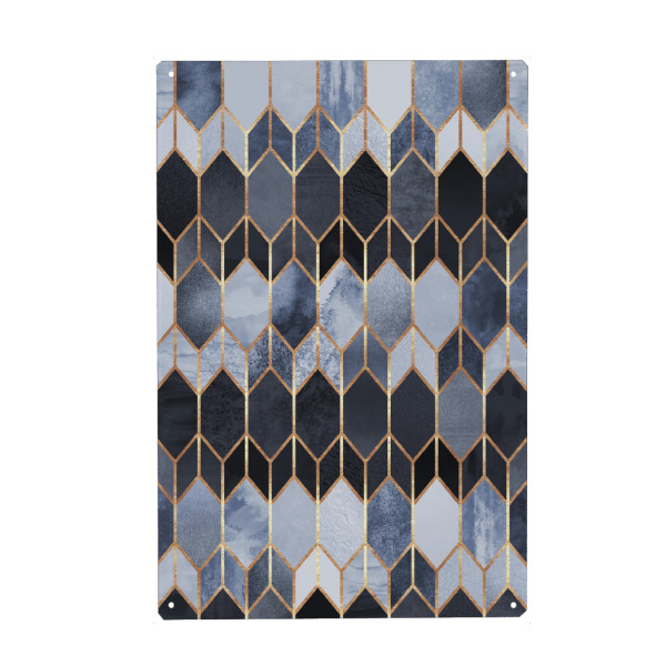Holzbild "Stained Glass 4" artboxONE - Abstrakt,Geometrie