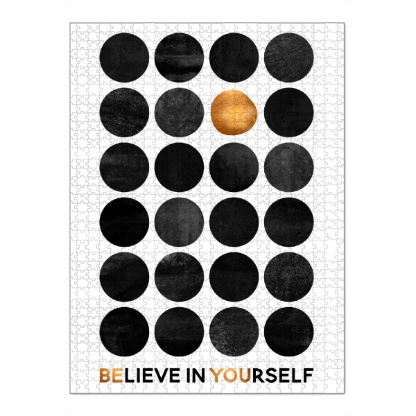 Puzzle Ravensburger "Be You" artboxONE - Typografie