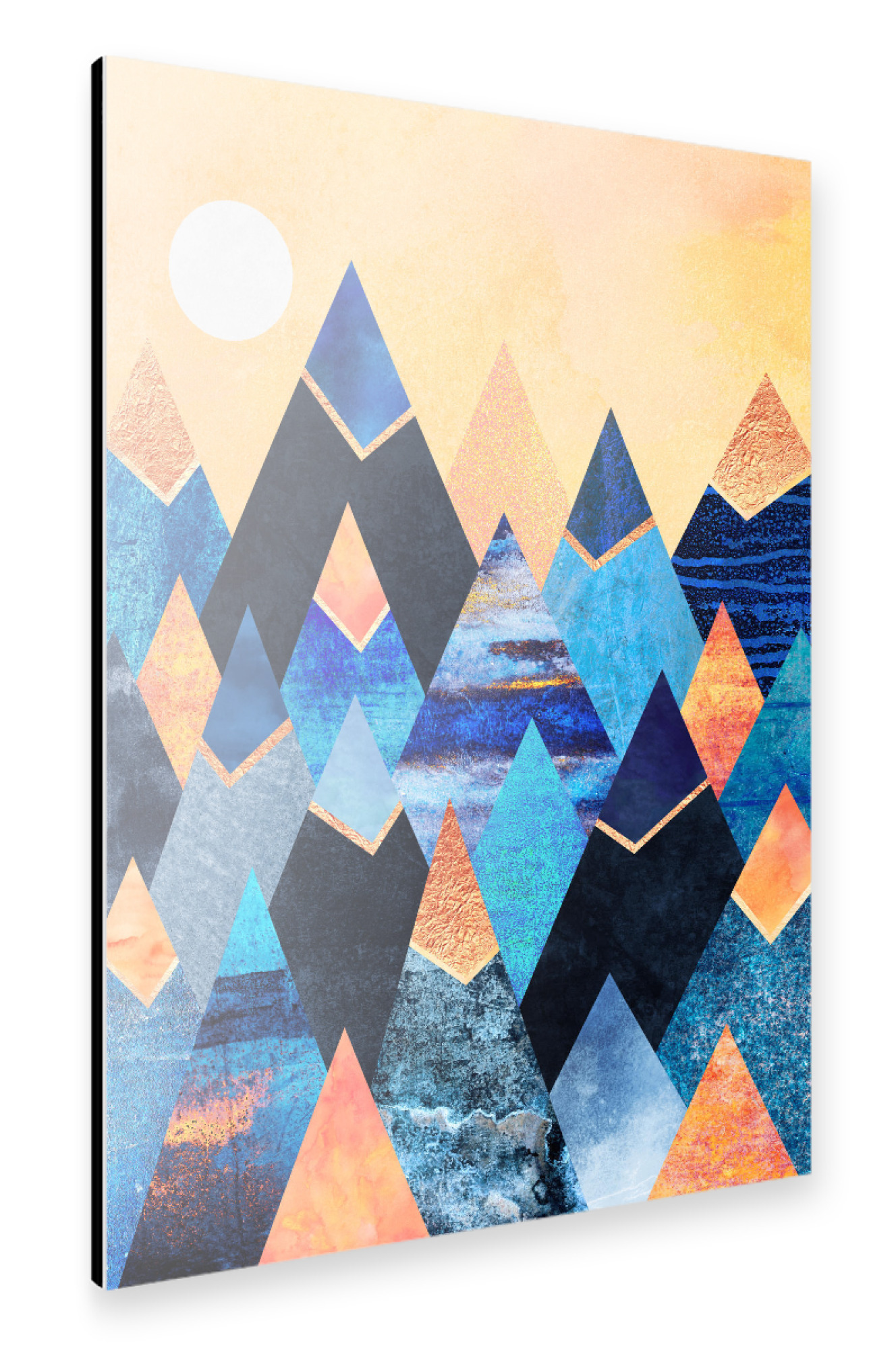Alu-Dibond "Blue Mountains" 30x20 cm artboxONE