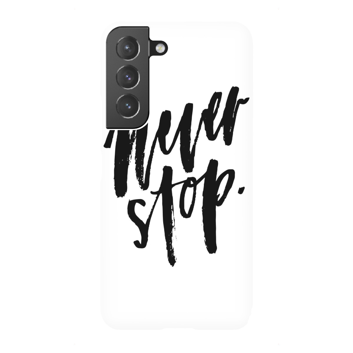 "Never Stop"für Samsung Galaxy - Premium-Case Handyhülle artboxONE