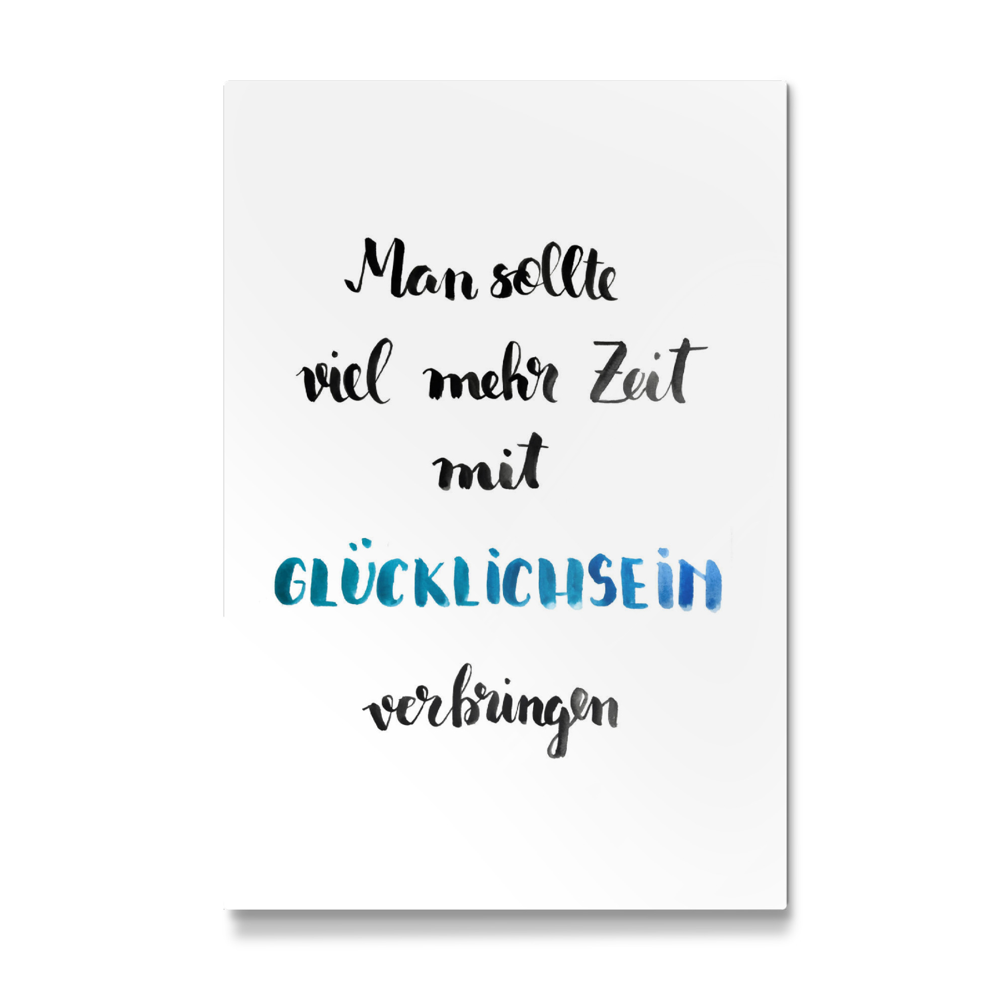 Galerie-Print "Zeit für Glücklichsein" 75x50 cm artboxONE
