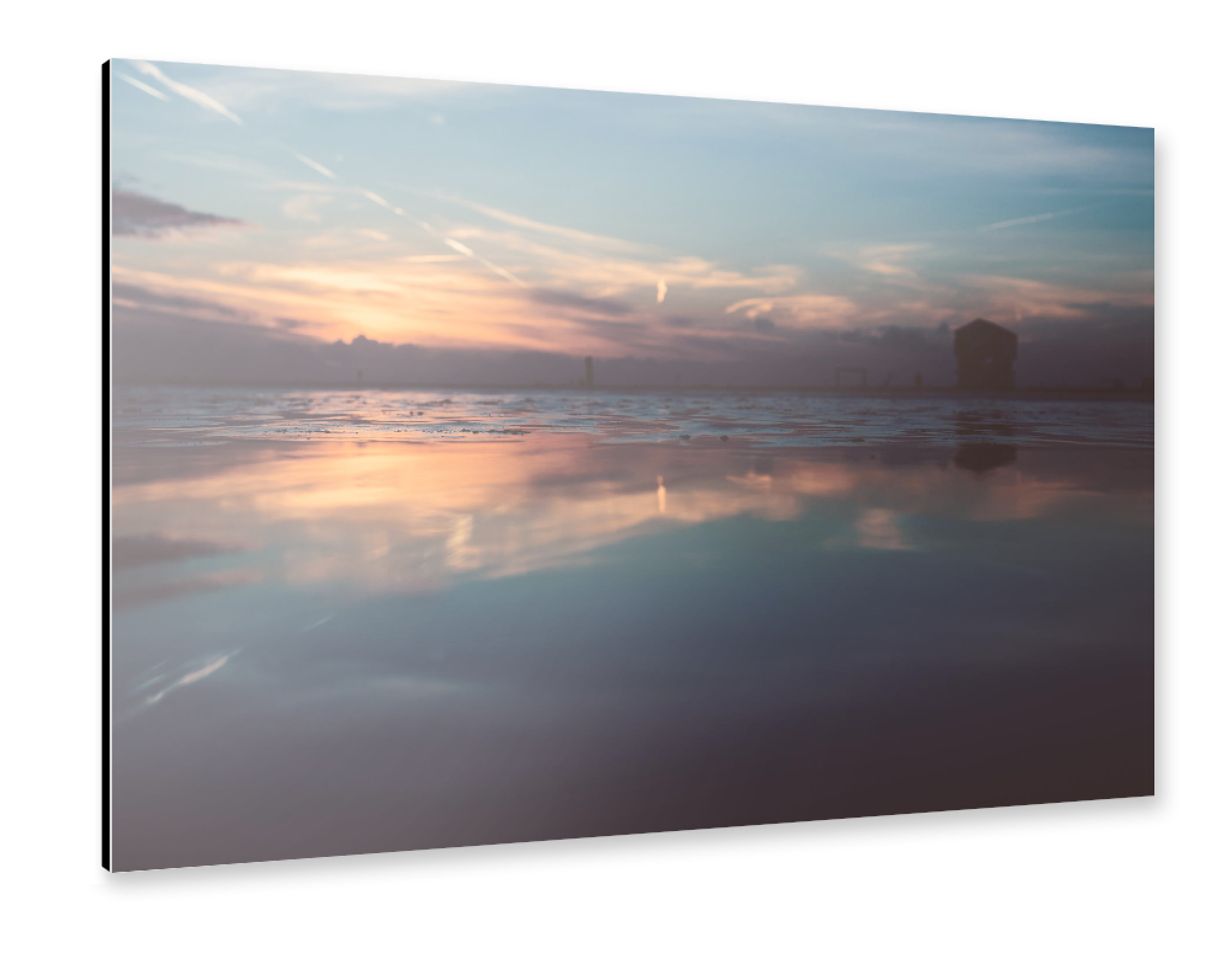 Alu-Dibond "Weltnaturerbe Wattenmeer" 30x20 cm artboxONE