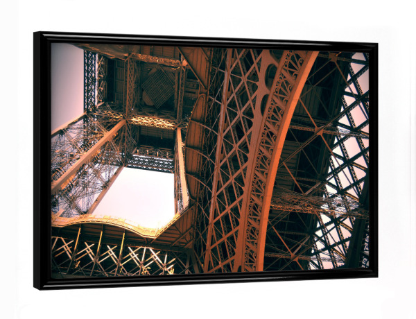 Poster mit schwarzem Rahmen "Eiffel Tower Paris 7" artboxONE - Architektur,Städte / Paris